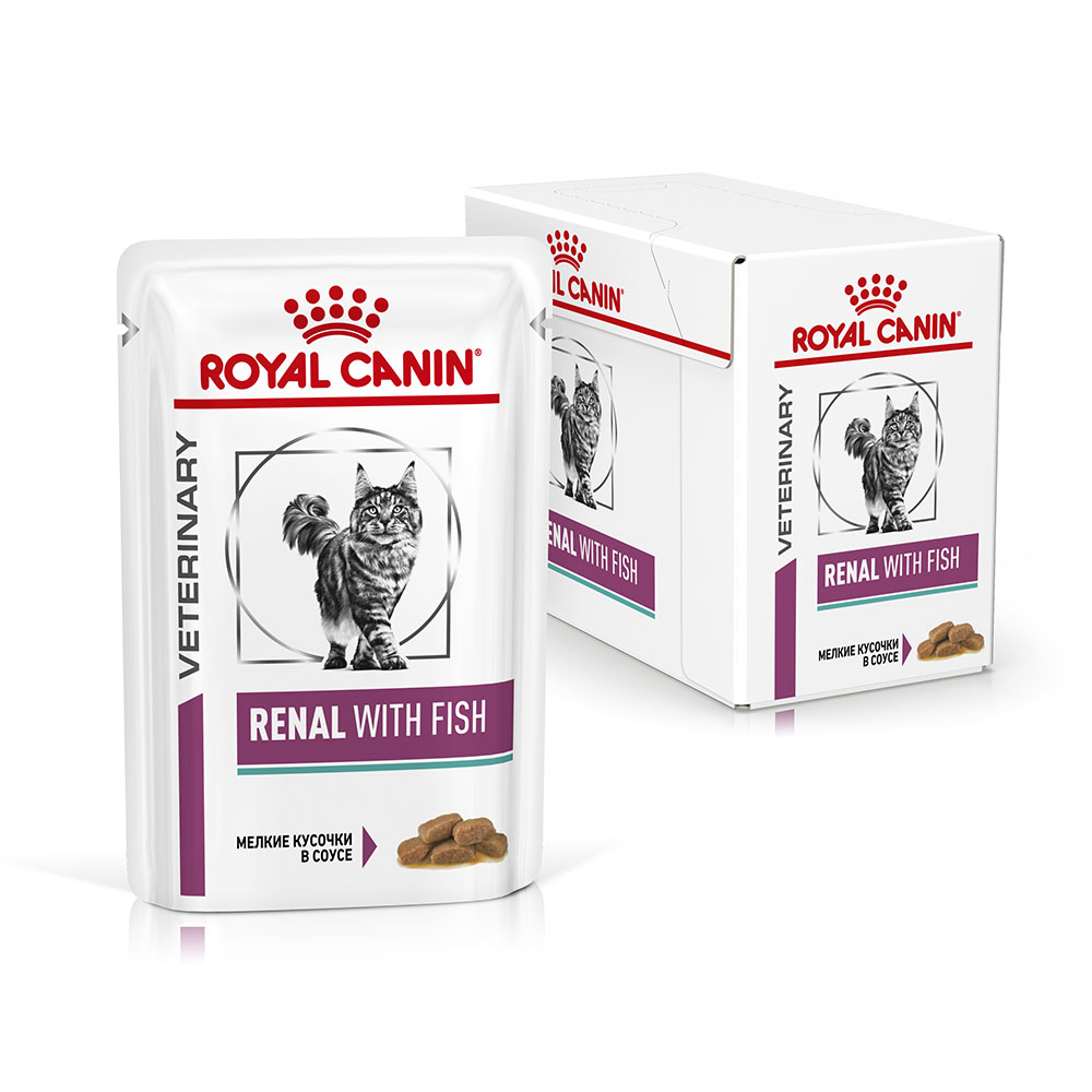 Консервы Royal Canin Renal (Рыба) для кошек и котят